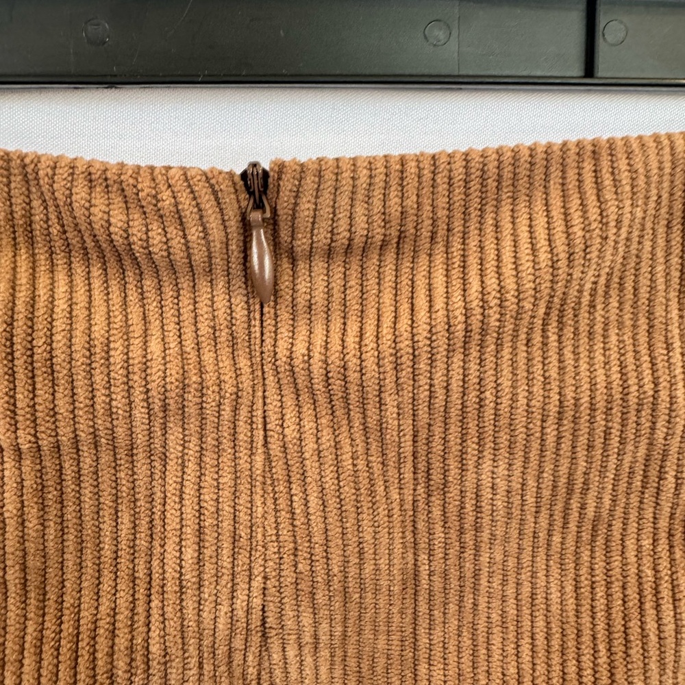 HALARA Corduroy Mini Skirt in Chestnut Brown - Picture 5 of 6